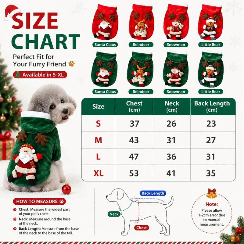 Christmas Pet Hoodie